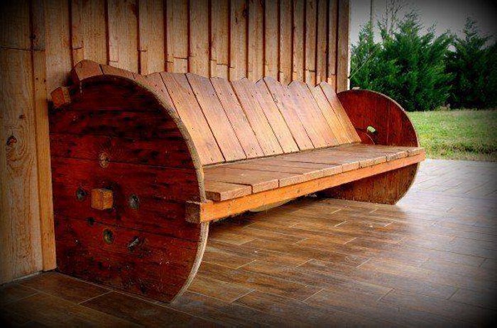 36 Wooden Cable Reel Recycling Ideas