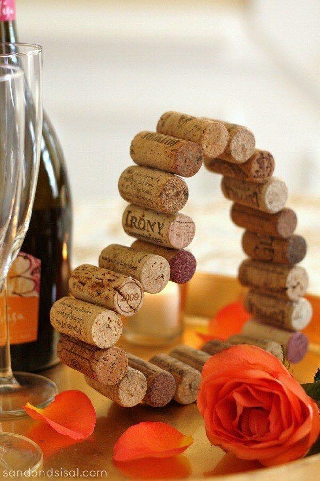 Crafts Made With Wine Corks Upcycle Art