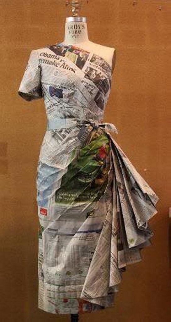 Costumes Made with Recycled Material Upcycle Art