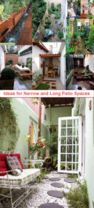 Ideas for Narrow and Long Patio Spaces | Upcycle Art